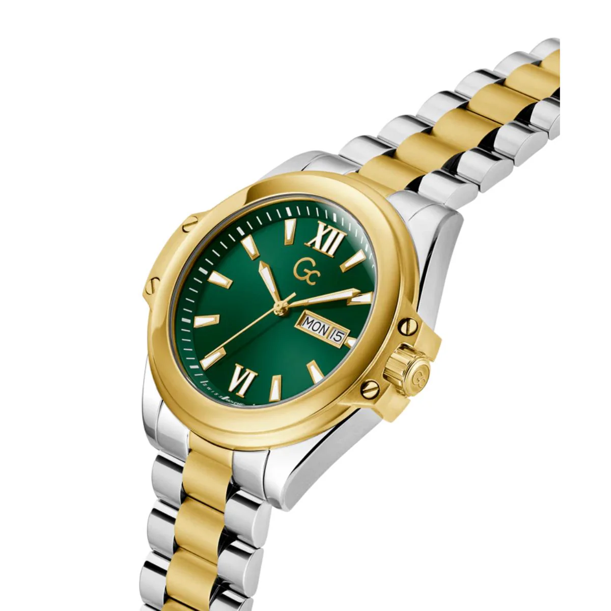 GC Bolt Green Dial Analog Stainless Steel Men's Watch Z60002G9 - Image 2