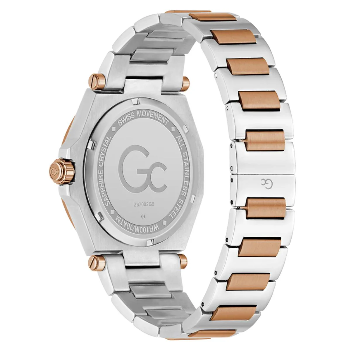 GC Dress Quartz Black Dial Analog Stainless Steel Men's Watch Z67002G2 - Image 2