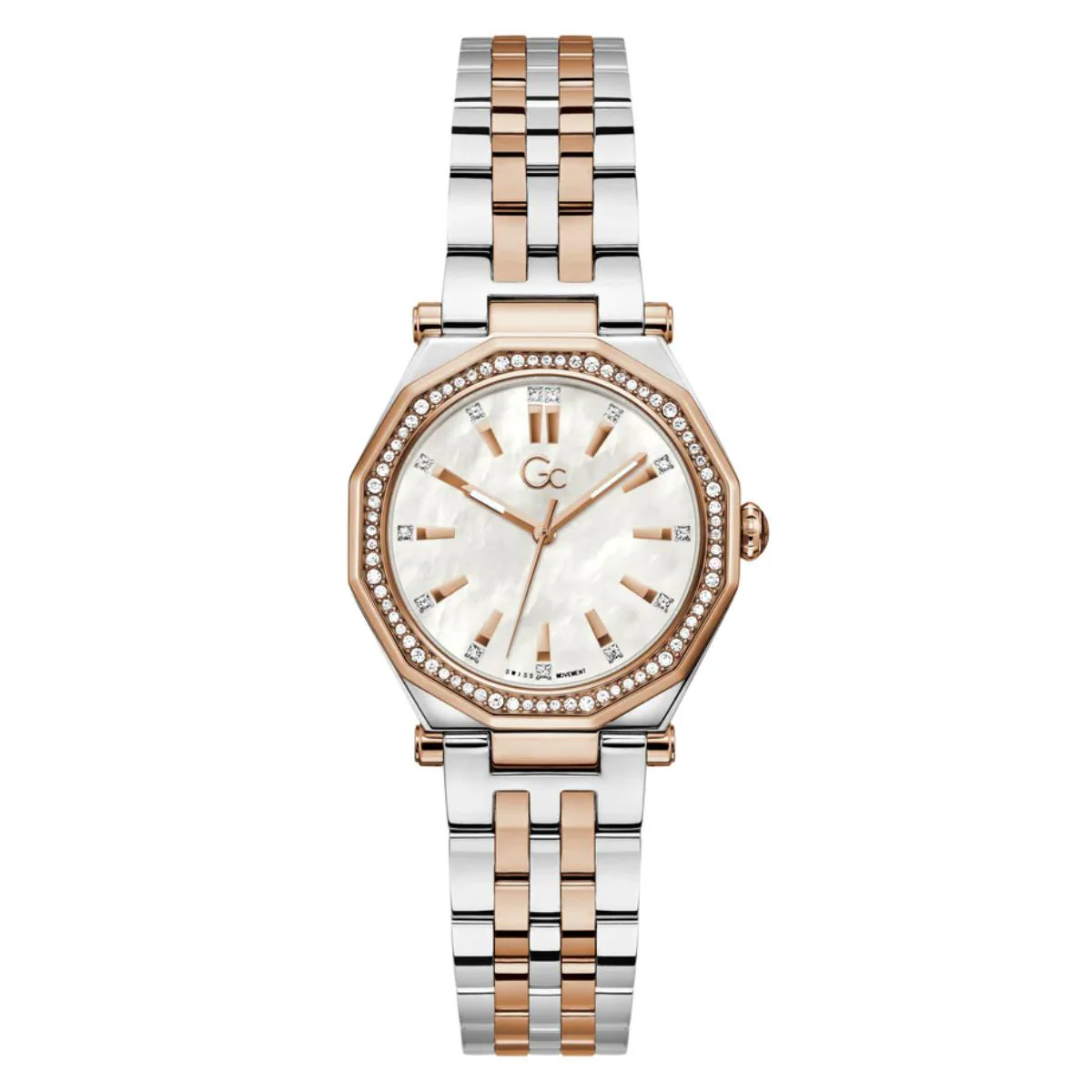 GC Gleam Quartz White Dial Analog Women's Watch Z55001L7