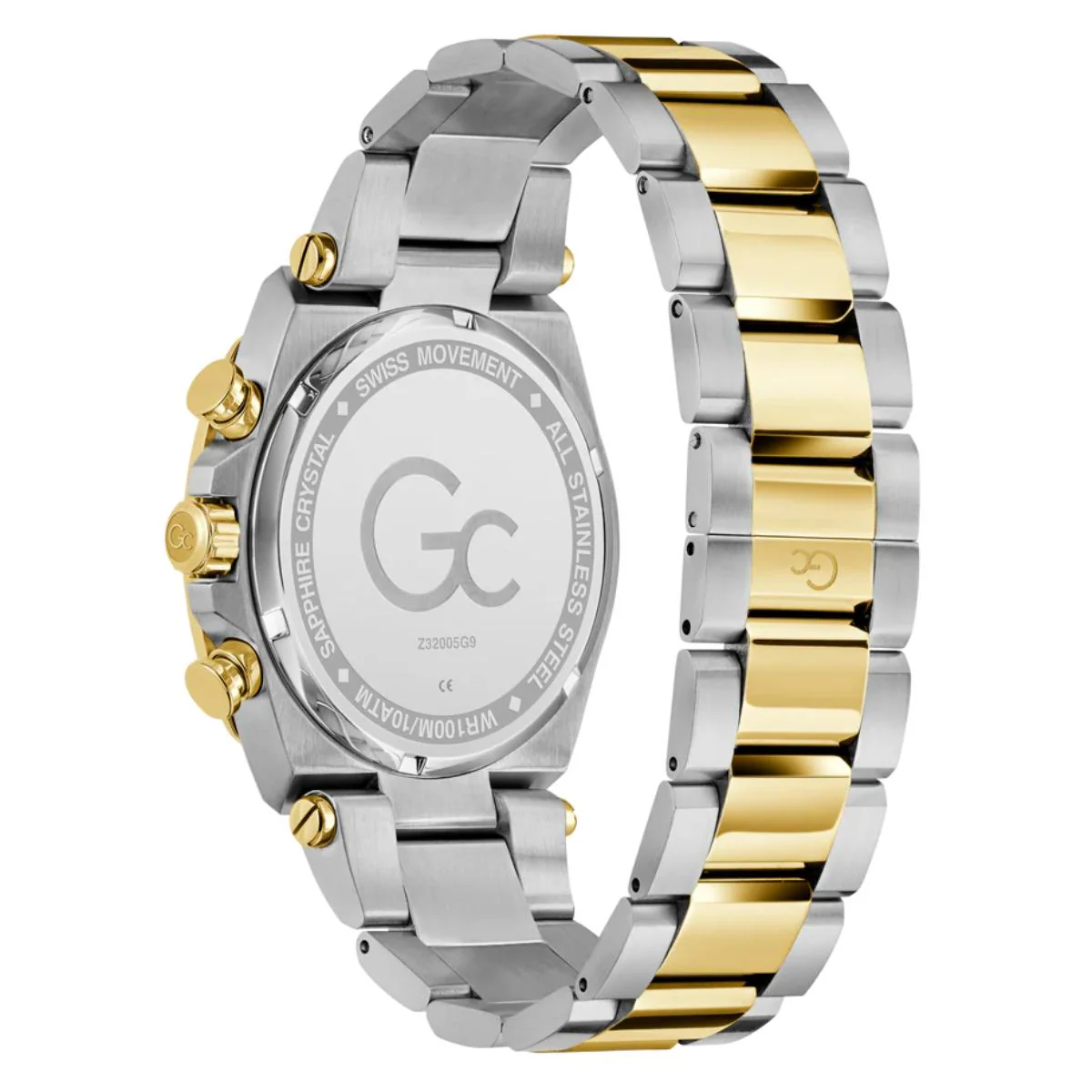GC Iron Class Green Dial Analog Chronograph Men's Watch Z32005G9 - Image 2