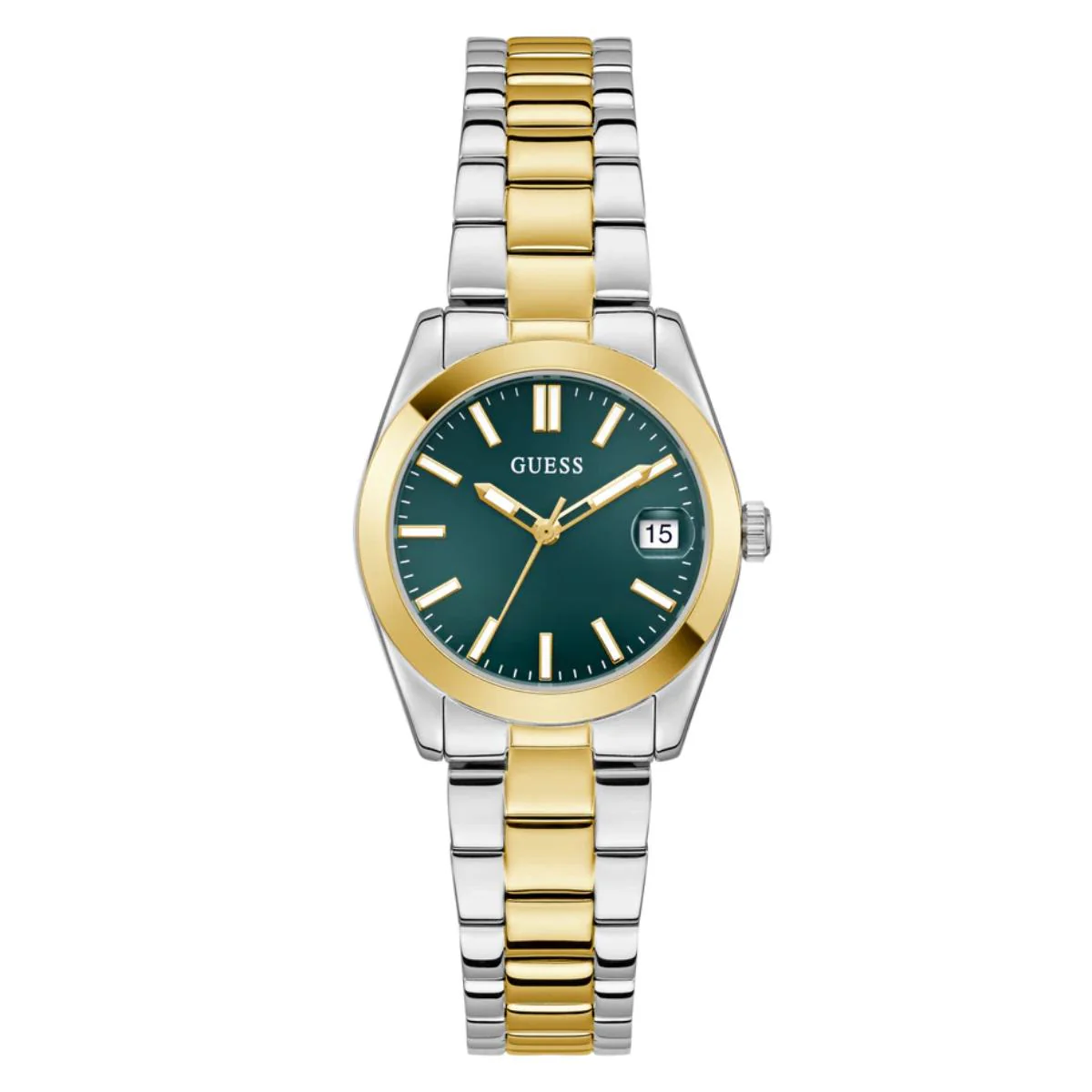 GUESS Alice Green Dial Analog Recycled Women's Watch GW0934L3