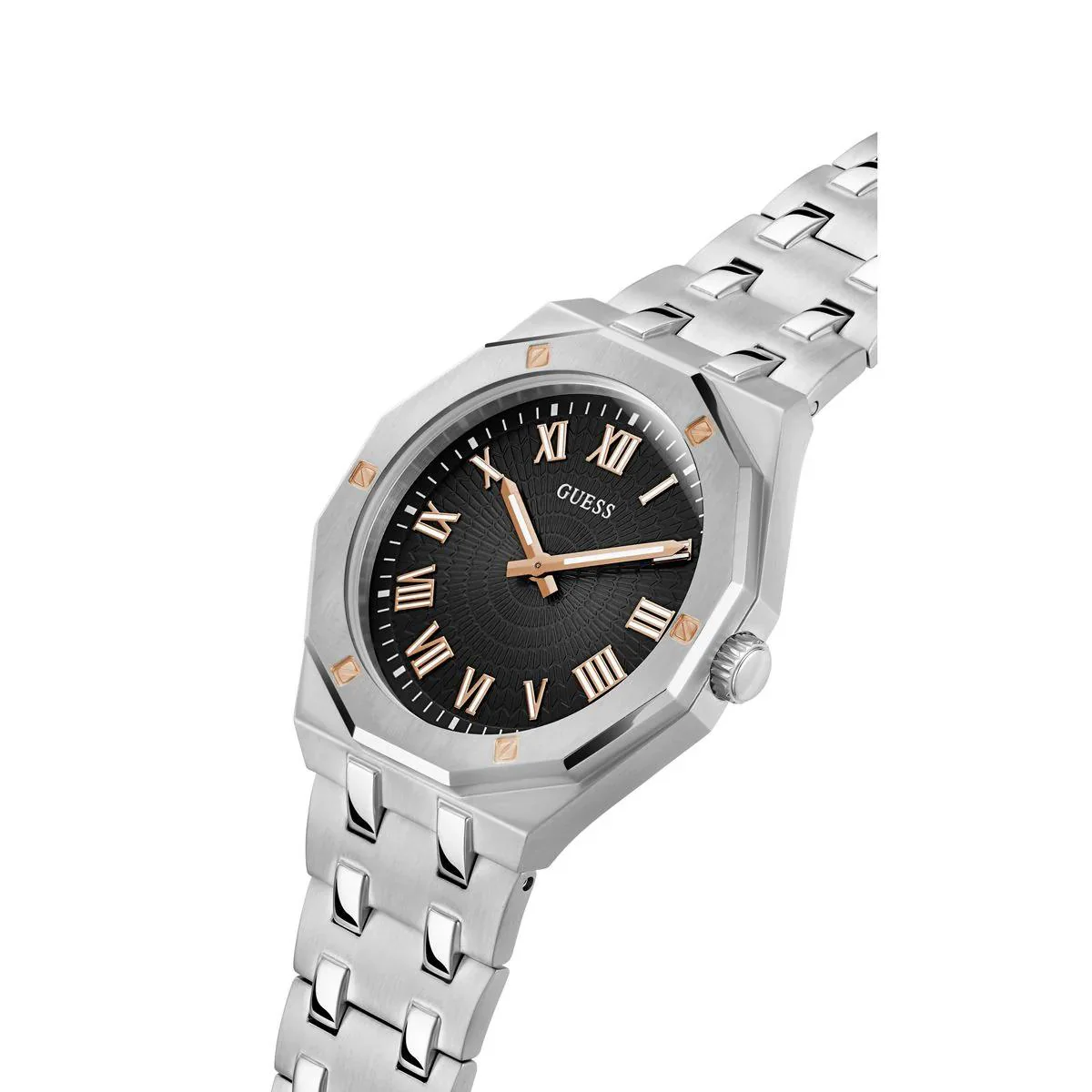 Guess Asset Quartz Black Dial Analog Men's Watch GW0575G1 - Image 2
