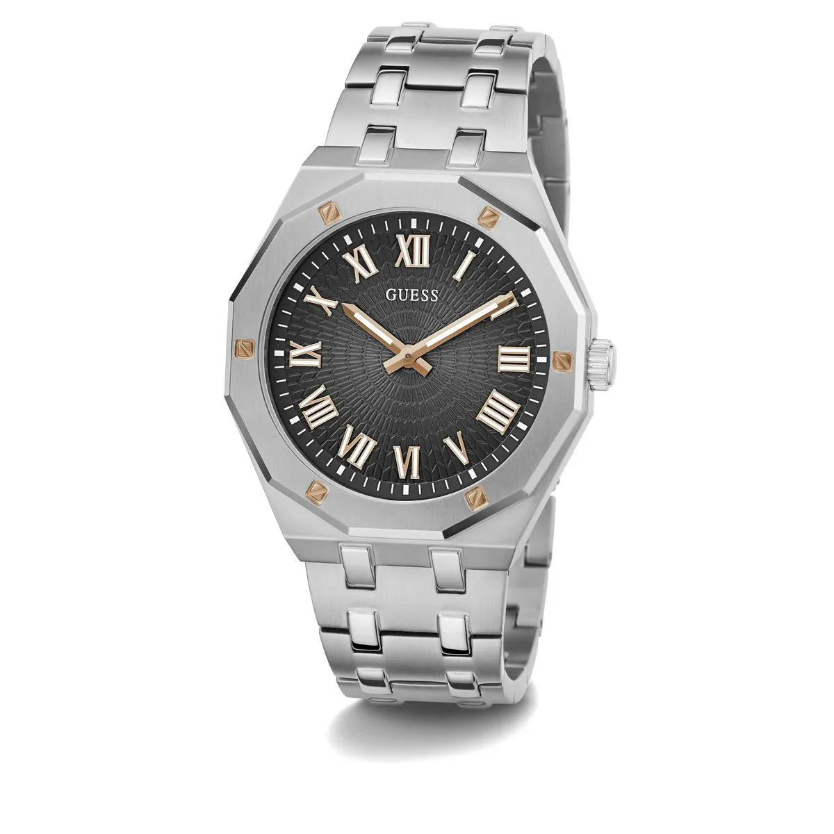 Guess Asset Quartz Black Dial Analog Men's Watch GW0575G1 - Image 3