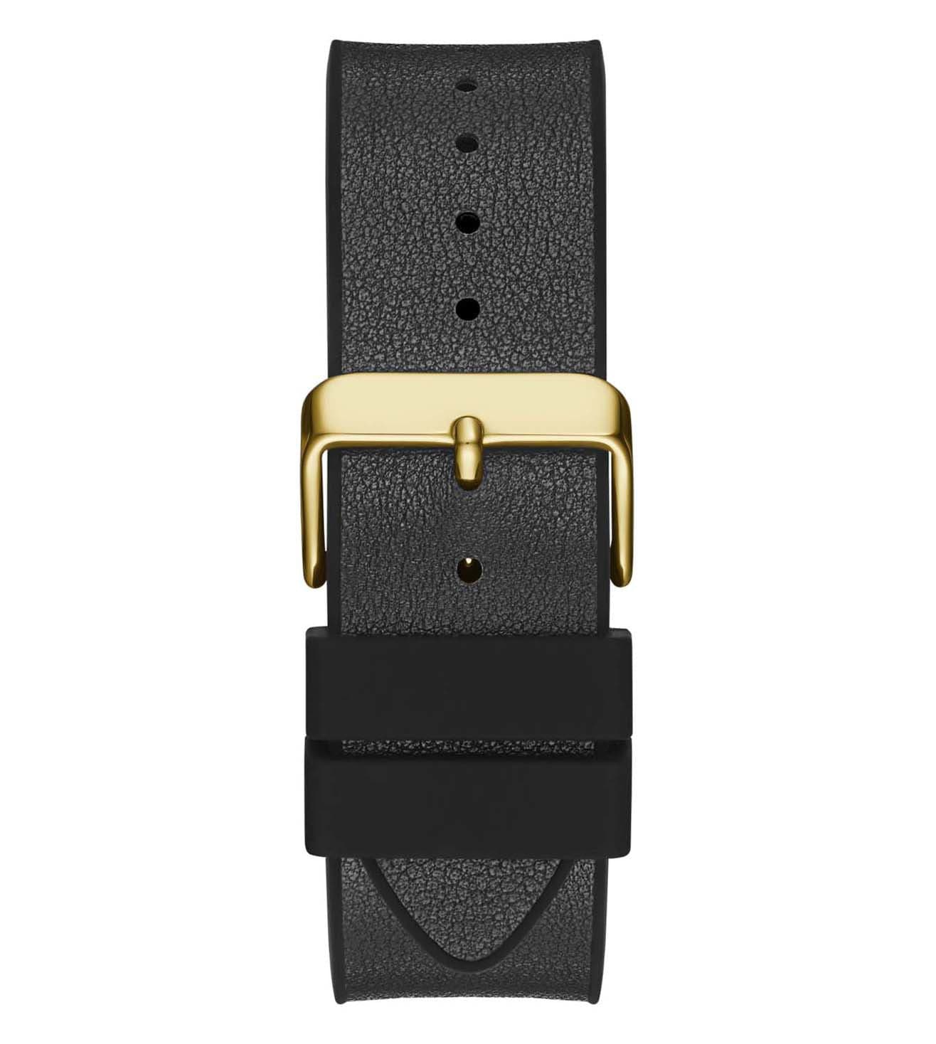 GUESS Black Rectangle Dial Analog Men's Watch GW0386G3 - Image 4