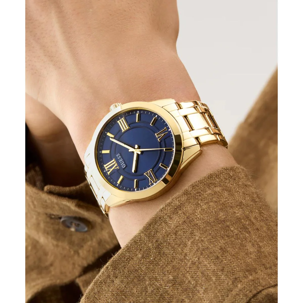GUESS Dress Blue Dial Analog Stainless Steel Women's Watch GW0893G5 - Image 5