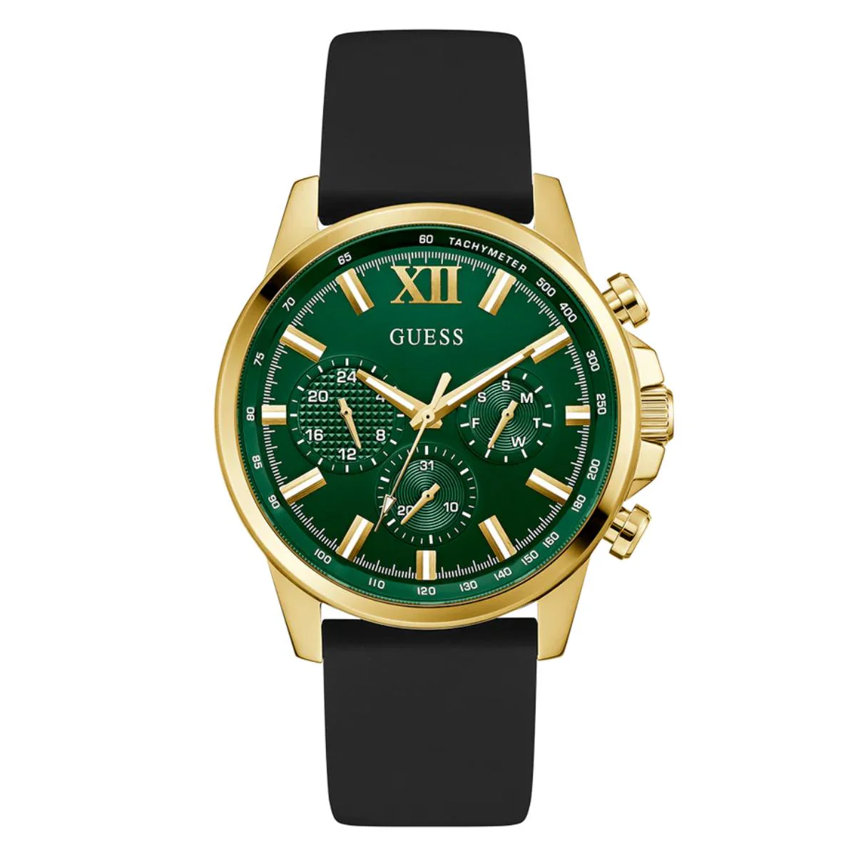 GUESS Dress Green Dial Analog Chronograph Men's Watch GW0913G4
