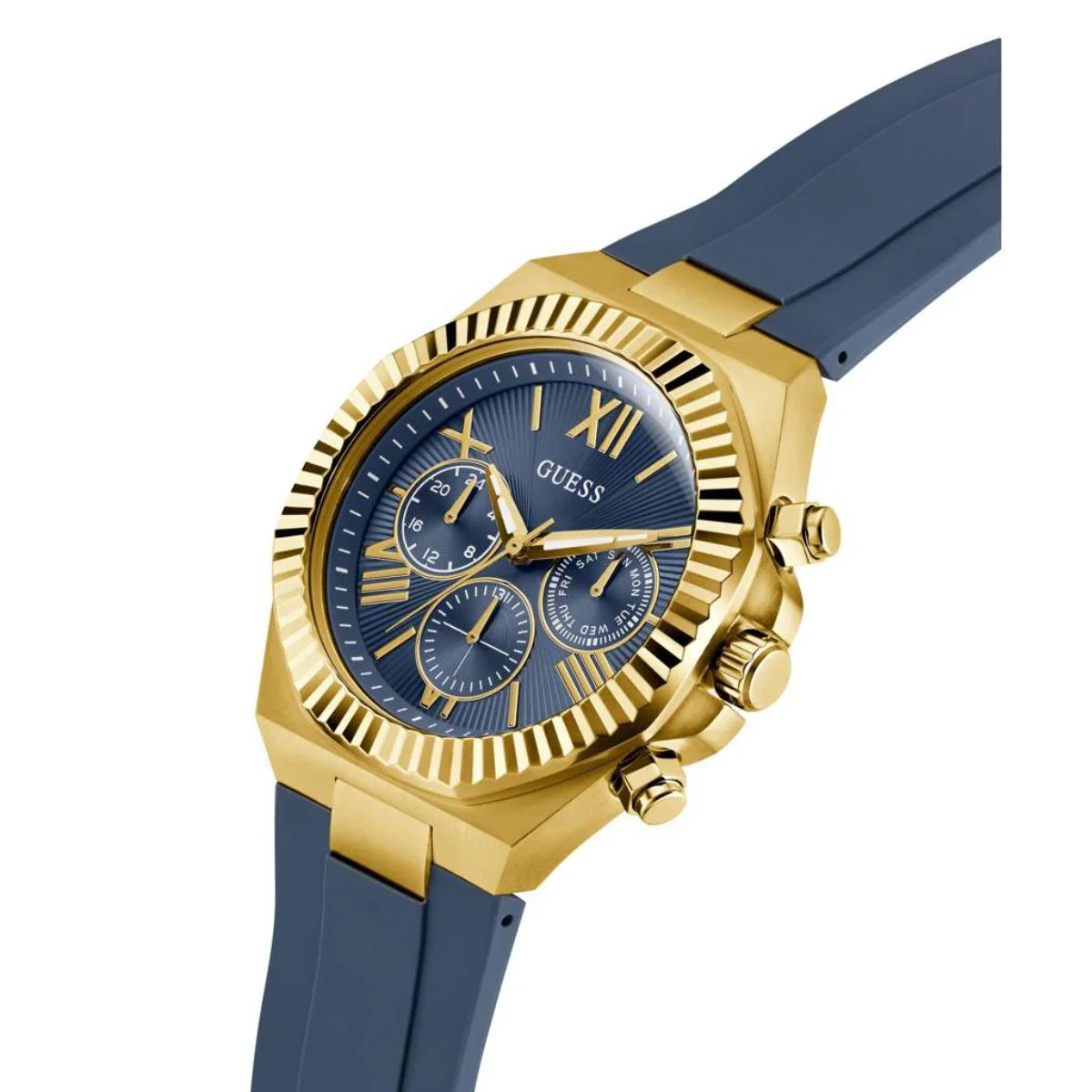 Guess Equity Quartz Blue Dial Chronograph Men's Watch GW1011G2 - Image 2