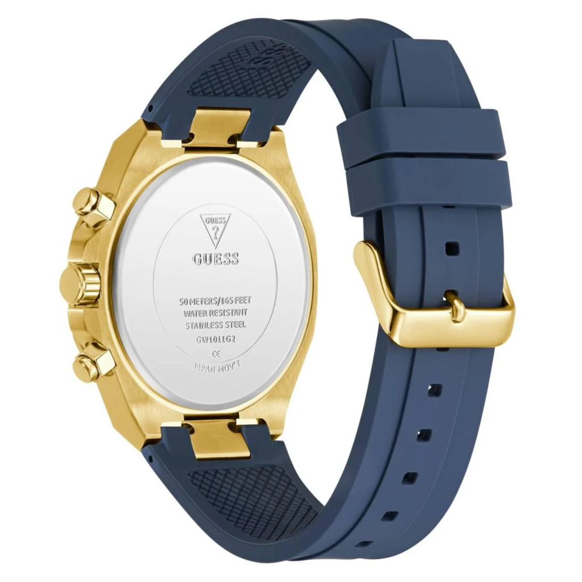 Guess Equity Quartz Blue Dial Chronograph Men's Watch GW1011G2 - Image 5