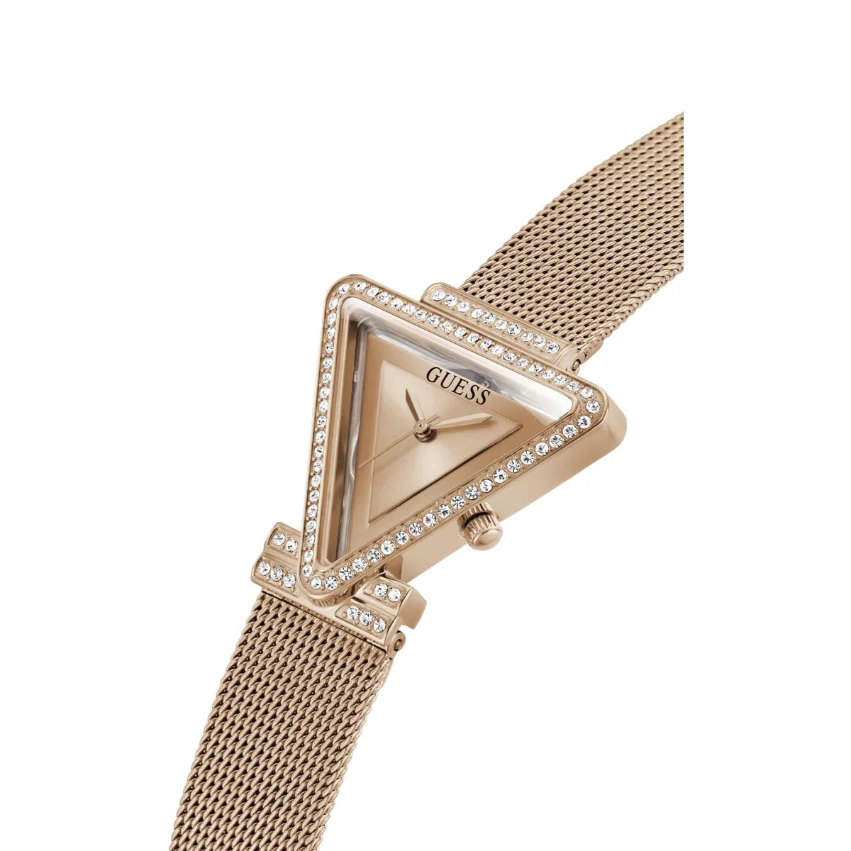 GUESS Fame Quartz Gold Dial Analog Women's Watch GW0508L3 - Image 4