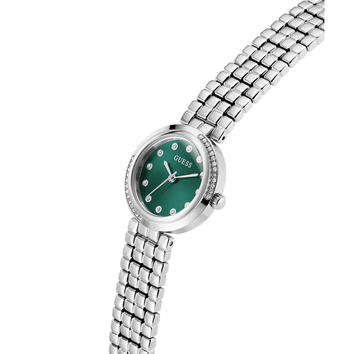 GUESS Gb Clara Quartz Green Dial Analog Women's Watch GW0930L1 - Image 2