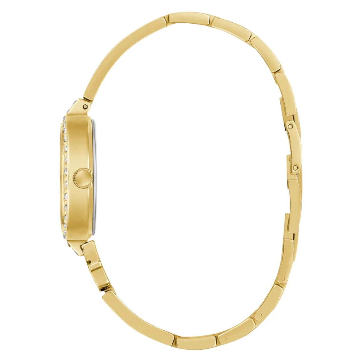 GUESS Giselle Champagne Dial Analog Recycled Women's Watch GW0929L2 - Image 3