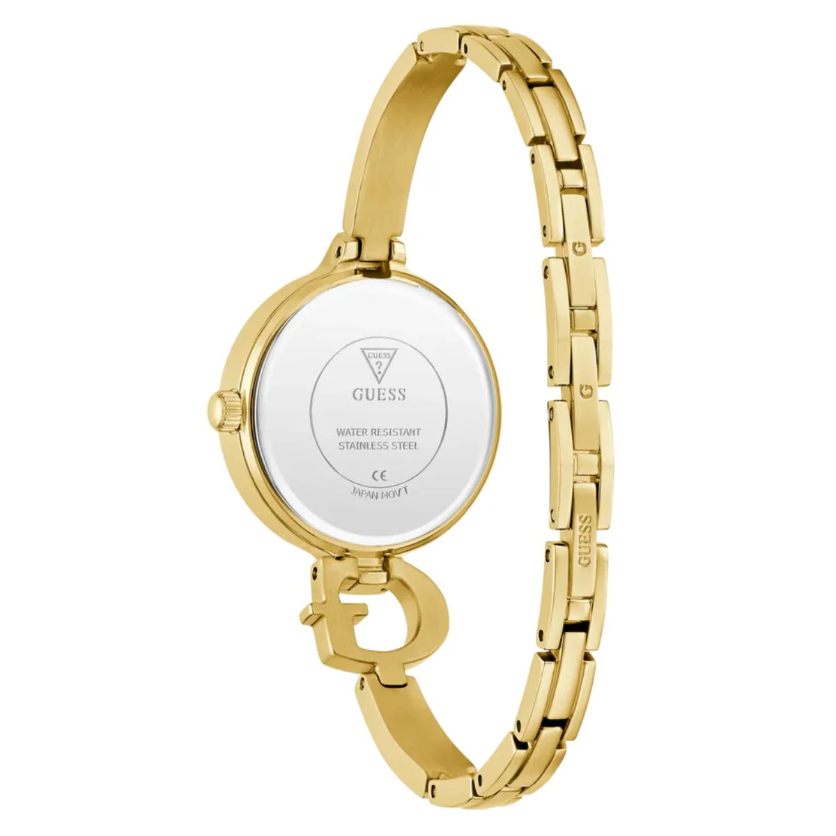 GUESS Giselle Champagne Dial Analog Recycled Women's Watch GW0929L2 - Image 4