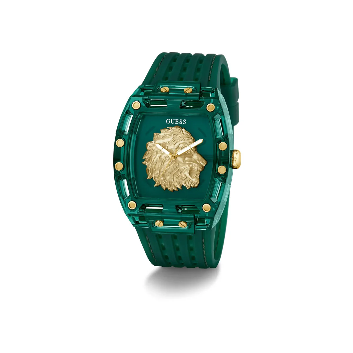 Guess Phoenix Rectangle Dial Analog Men's Watch - GW0959G2 - Image 4