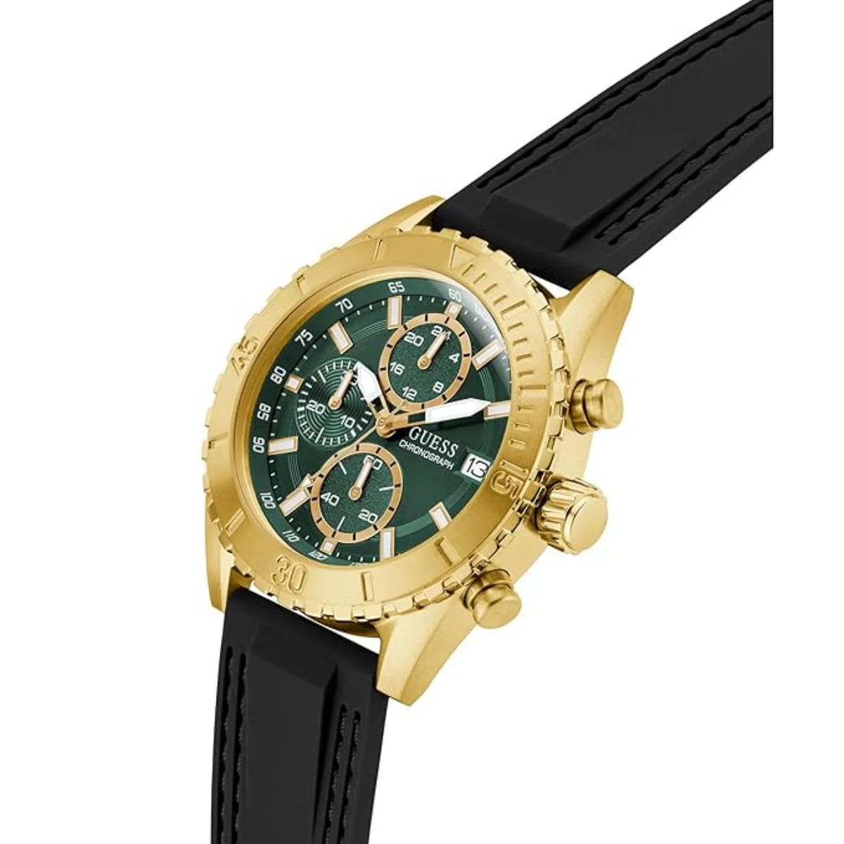 GUESS Gs Defender Green Dial Analog Chronograph Men's Watch GW0967G2 - Image 3