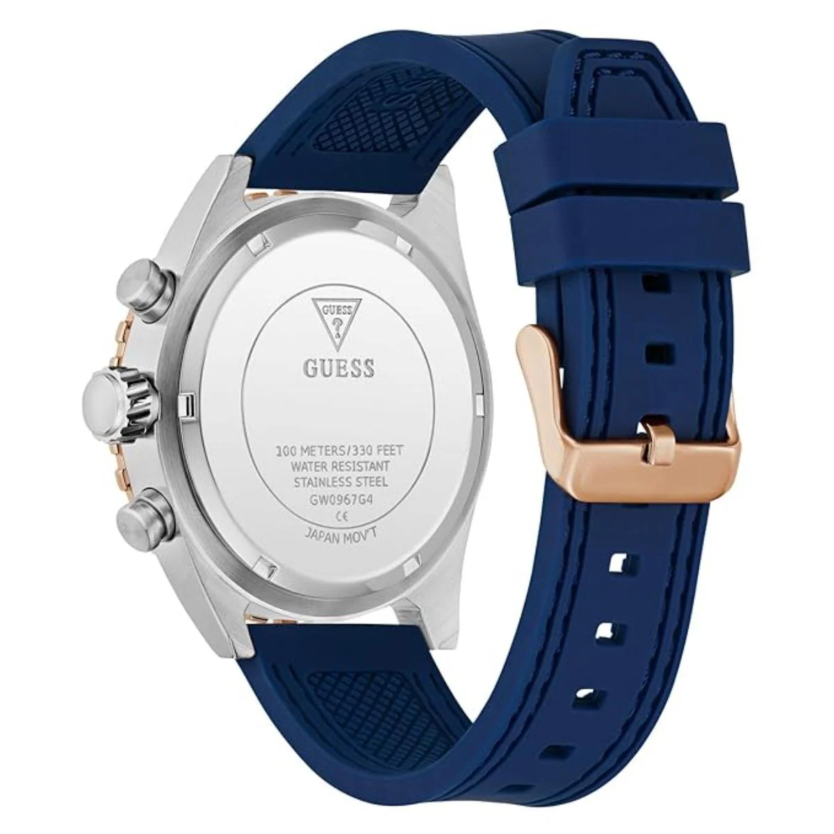 GUESS Gs Defender Quartz Blue Dial Analog Men's Watch GW0967G4 - Image 3