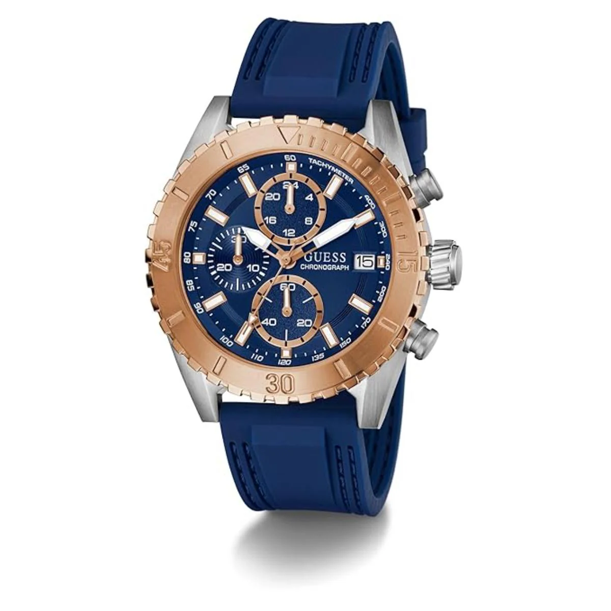 GUESS Gs Defender Quartz Blue Dial Analog Men's Watch GW0967G4 - Image 5