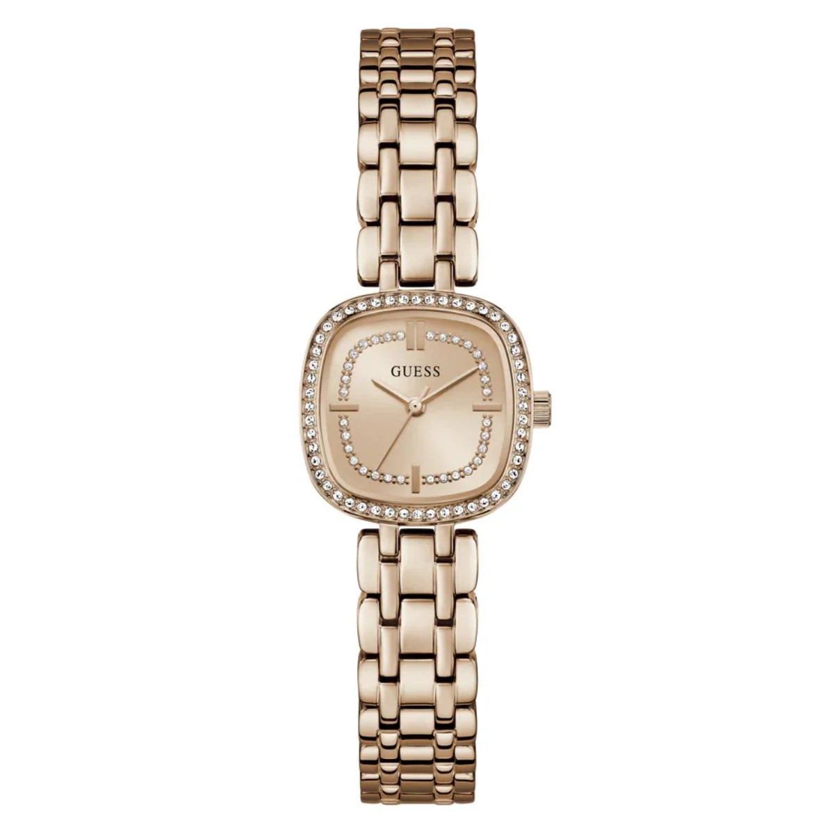 Guess Hazel Quartz Rose Gold Dial Analog Women's Watch GW1018L4