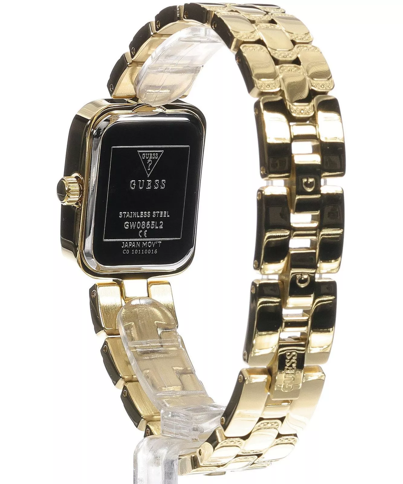 GUESS Isla White Rectangle Dial Analog Women Watch GW0865L2 - Image 7