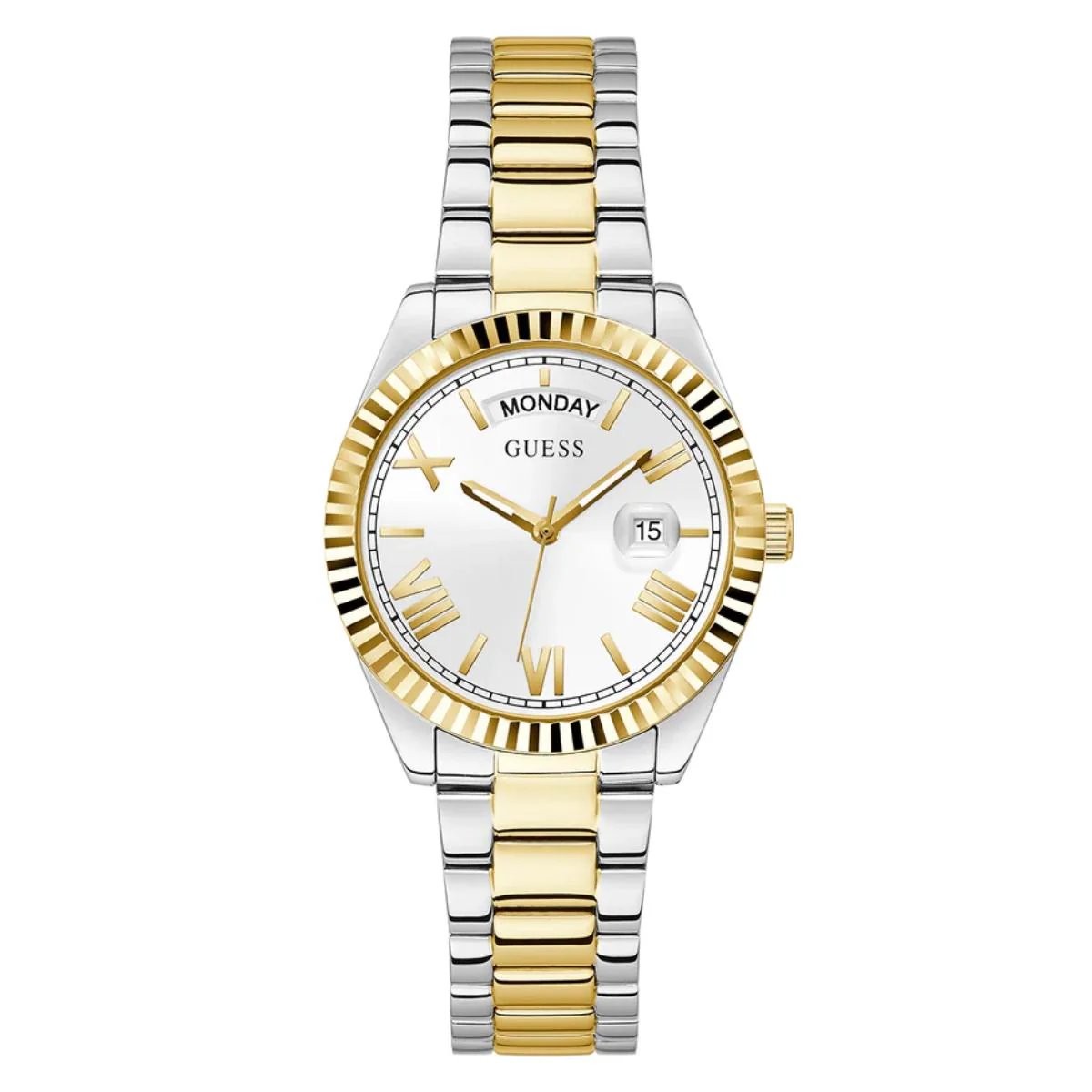 GUESS Luna Quartz White Dial Analog Women's Watch GW0308L6