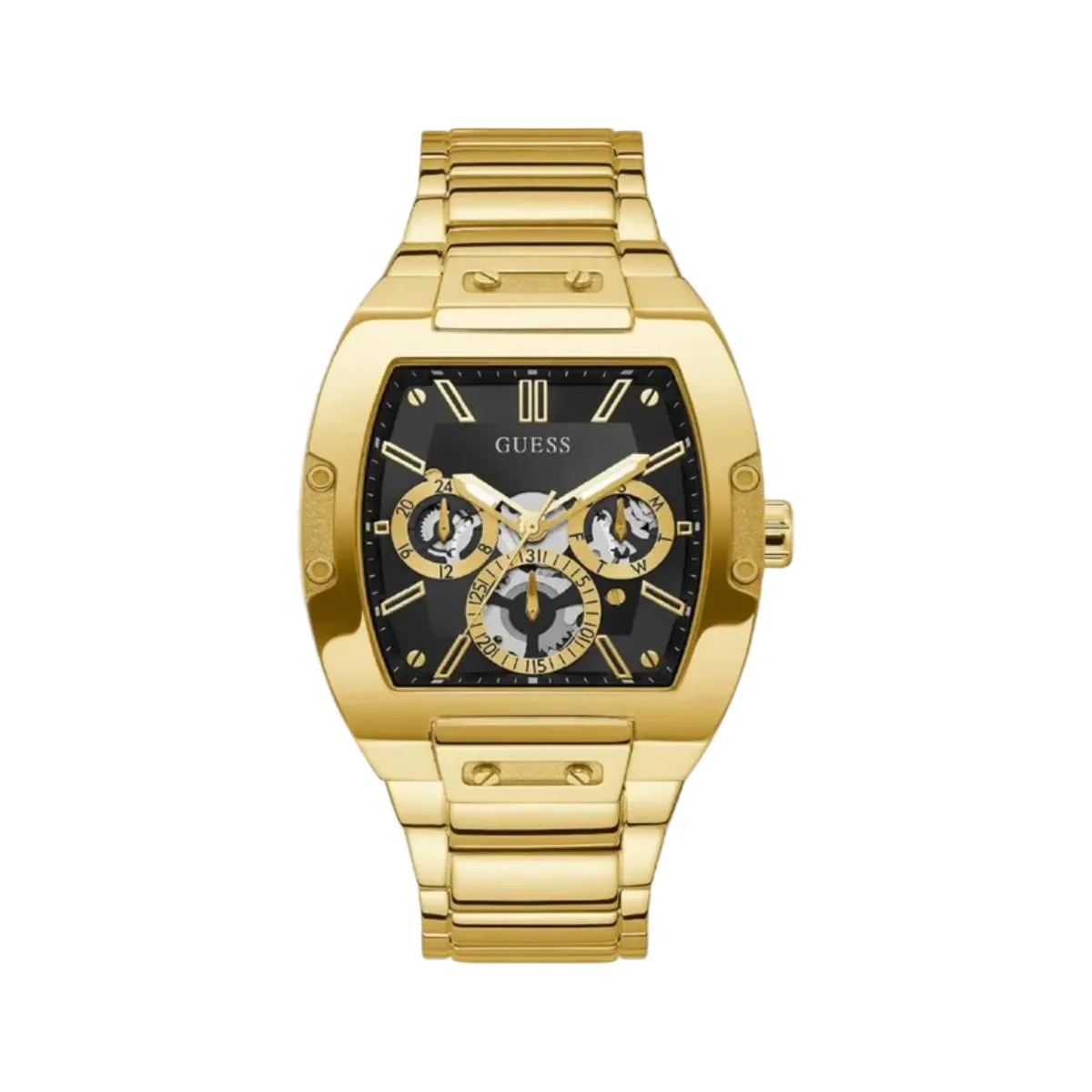 Guess Phoenix Quartz Black Dial Multi-Function Men's Watch GW0456G1