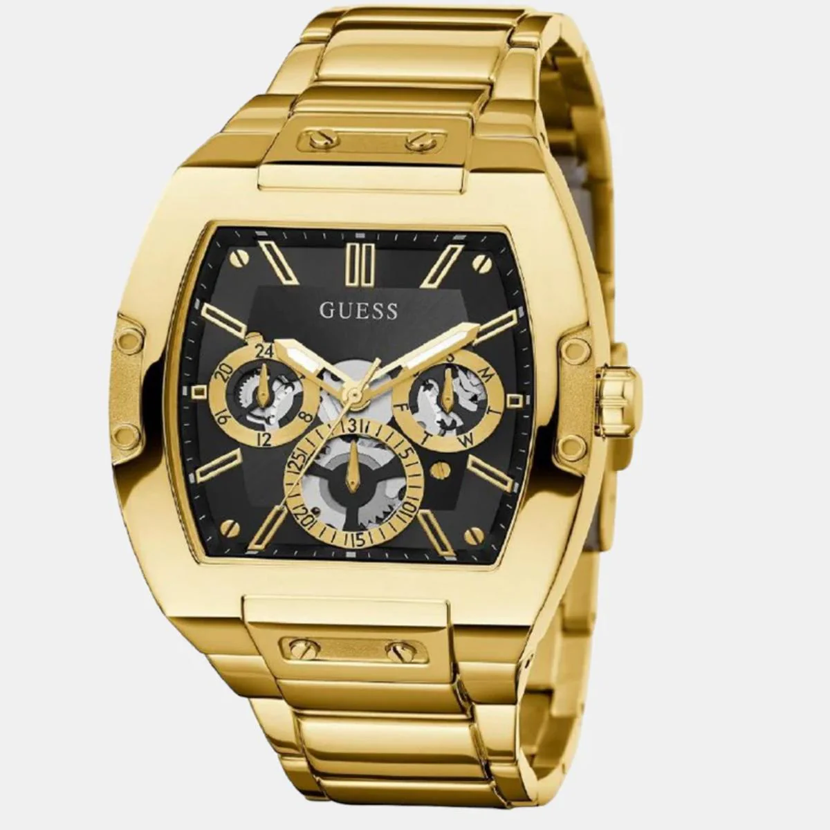 Guess Phoenix Quartz Black Dial Multi-Function Men's Watch GW0456G1 - Image 3