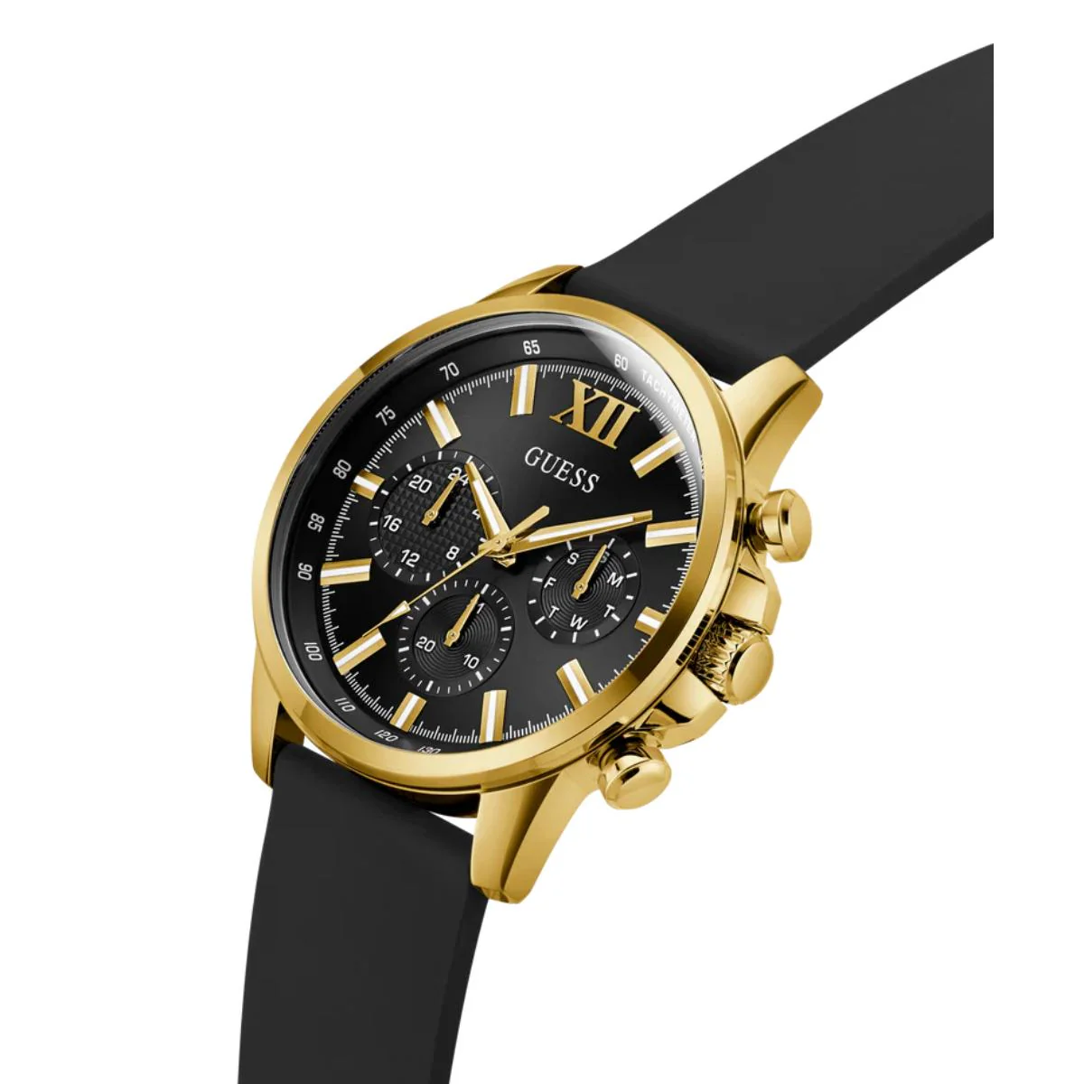 GUESS Quartz Black Dial Analog Chronograph Men's Watch GW0913G2 - Image 2