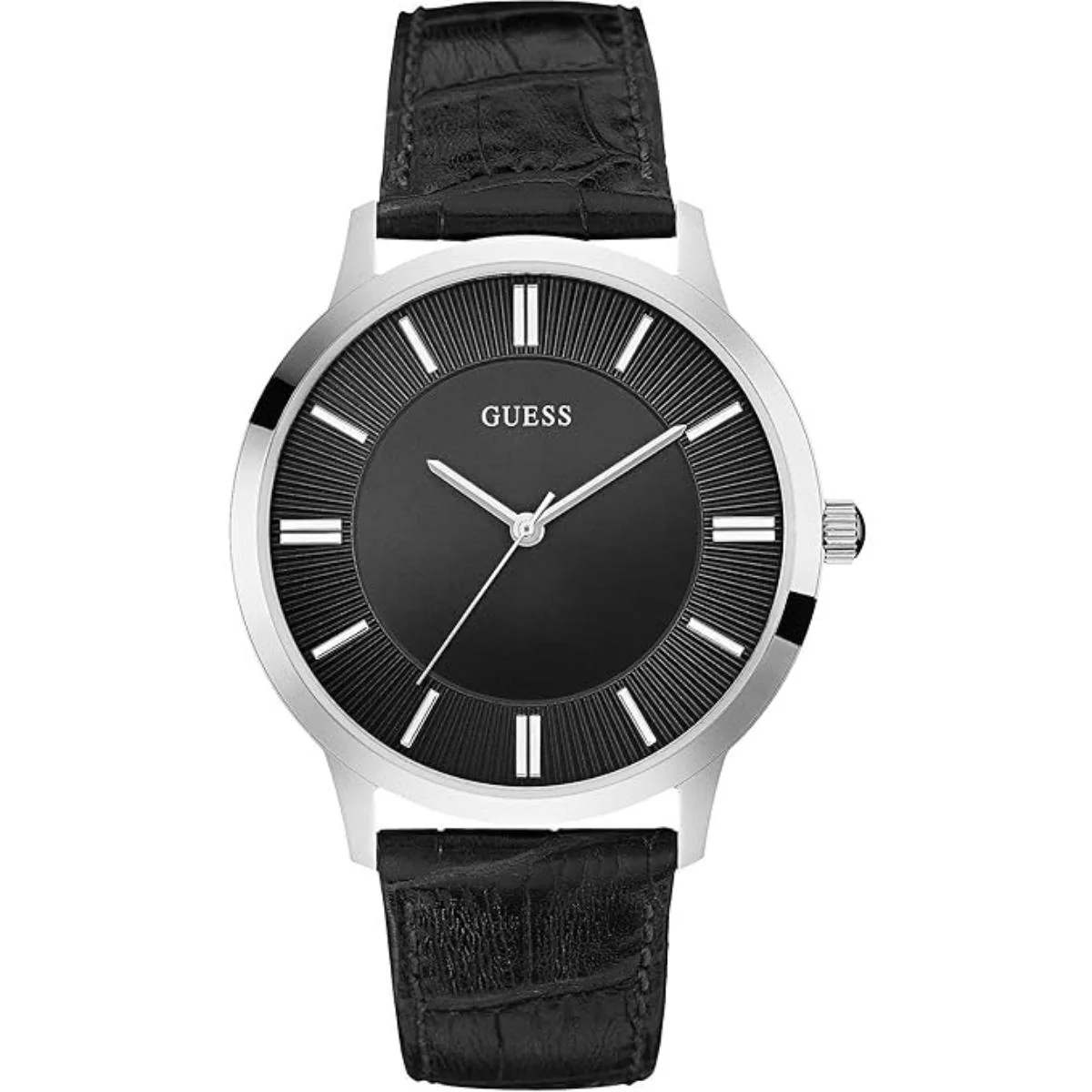 GUESS Quartz Black Dial Analog Watch For Men W0664G1