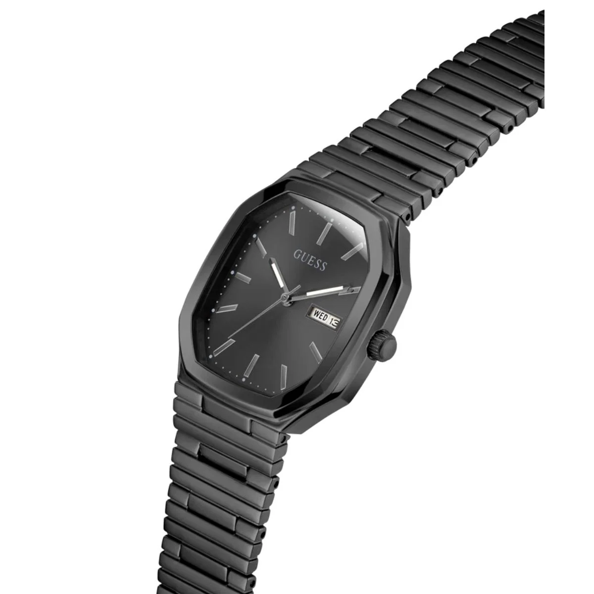 GUESS Quartz Black Rectangle Dial Analog Watch For Men GW0978G4 - Image 2