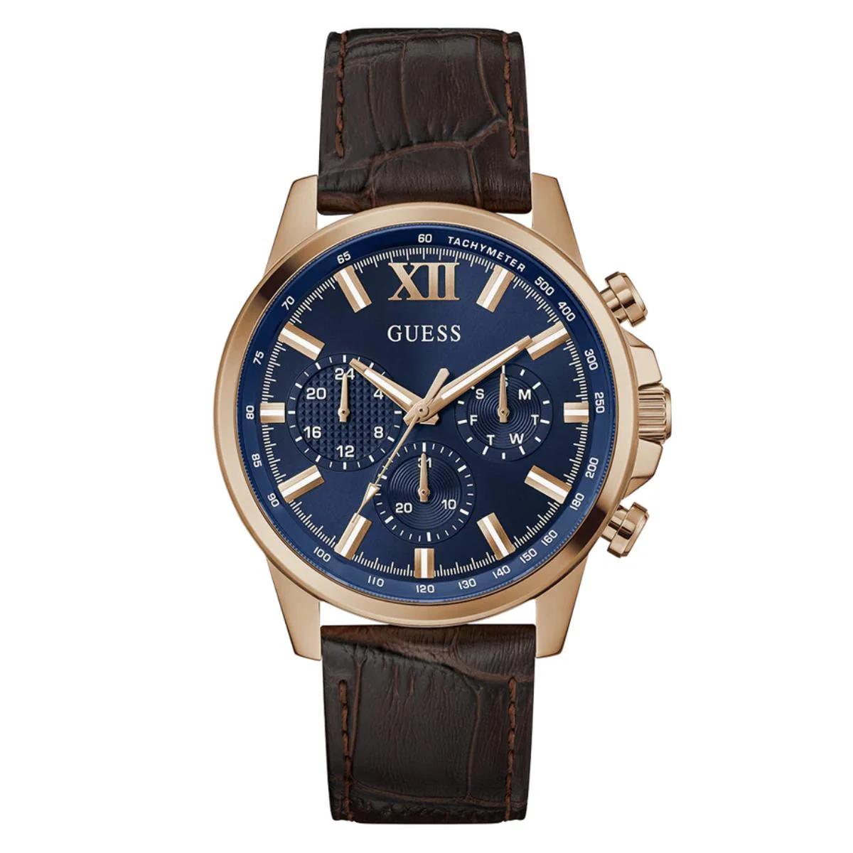 GUESS Quartz Blue Dial Analog Chronograph Men's Watch GW0901G3