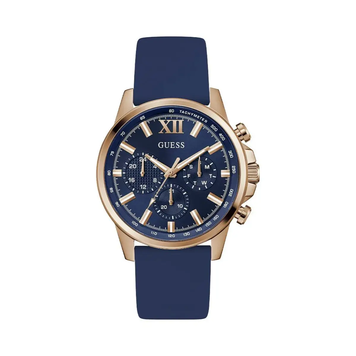 GUESS Quartz Blue Dial Analog Chronograph Watch For Men GW0913G1