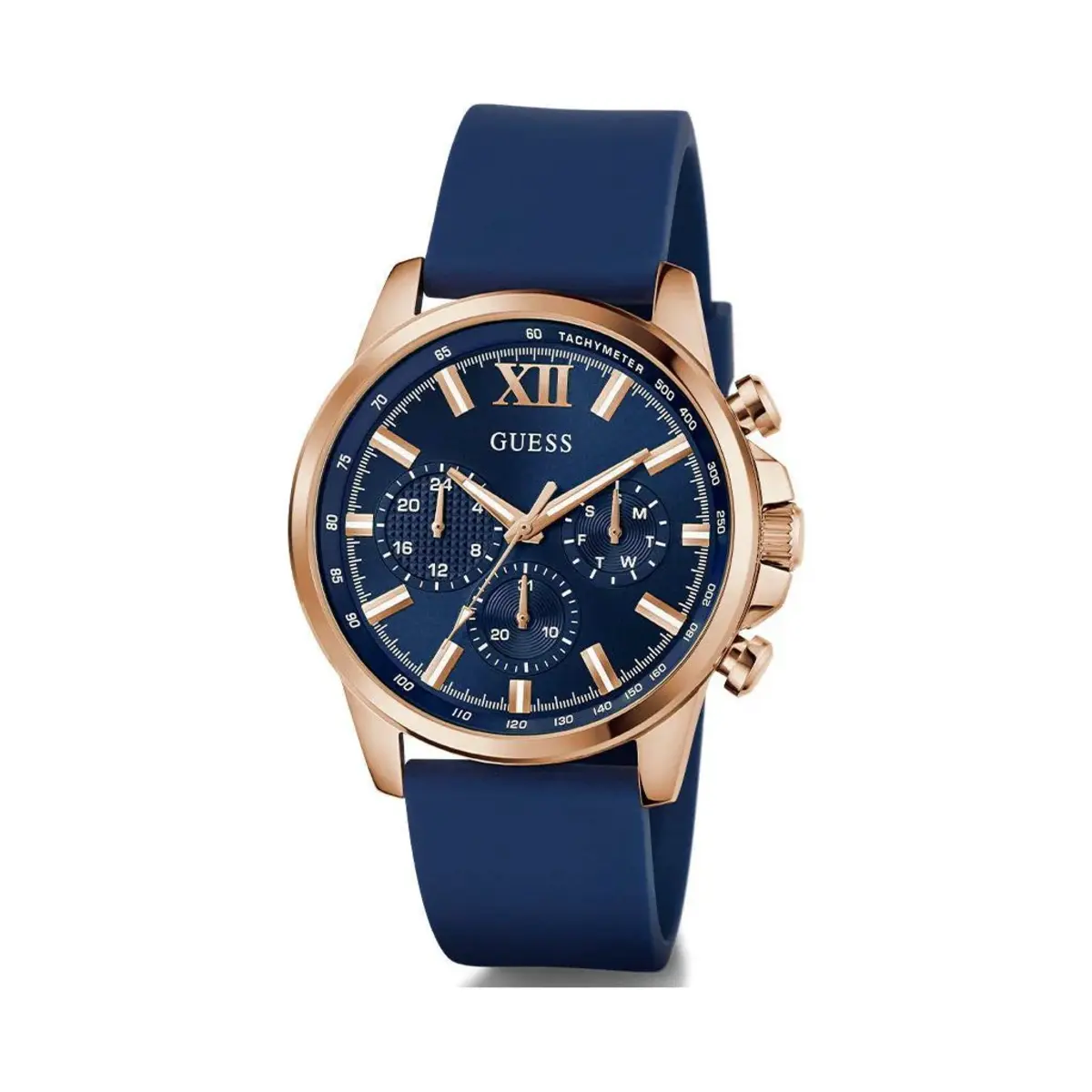 GUESS Quartz Blue Dial Analog Chronograph Watch For Men GW0913G1 - Image 2