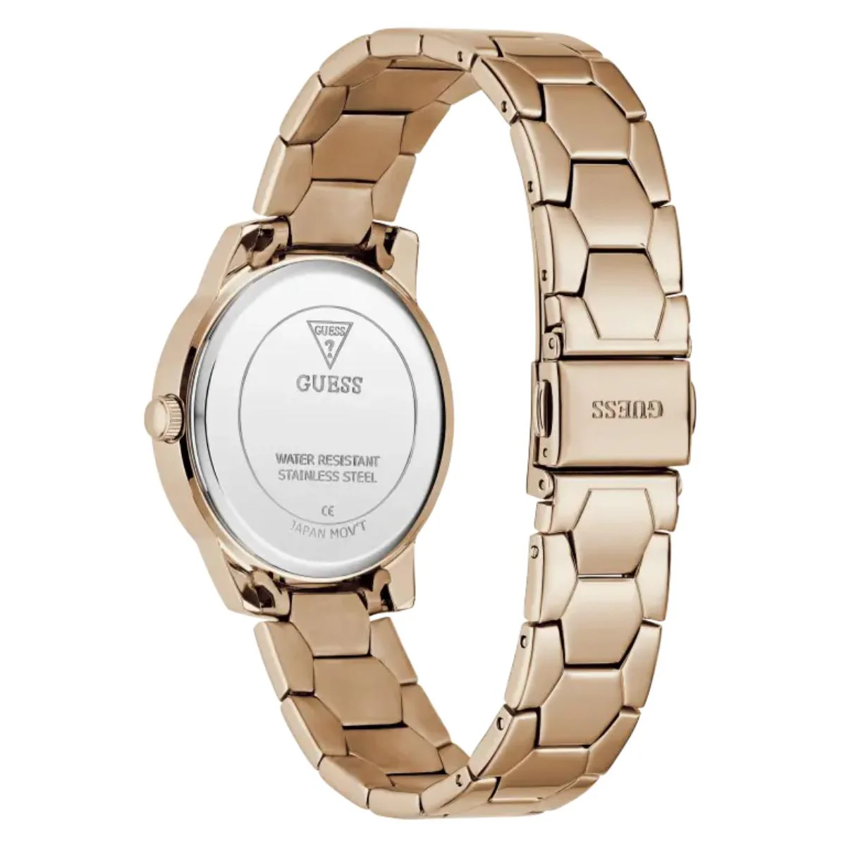 Guess Quartz Brown Dial Analog Stainless Steel Women's Watch GW1028L4 - Image 4