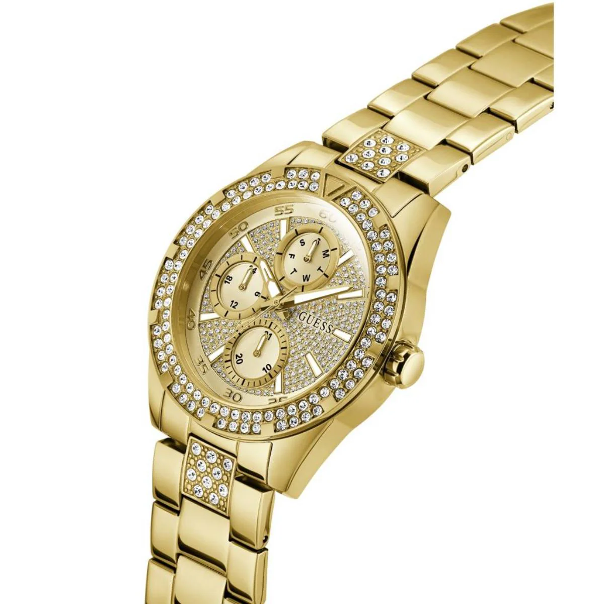 Guess Quartz Champagne Dial Analog Chronograph Men's Watch GW1067G2 - Image 2