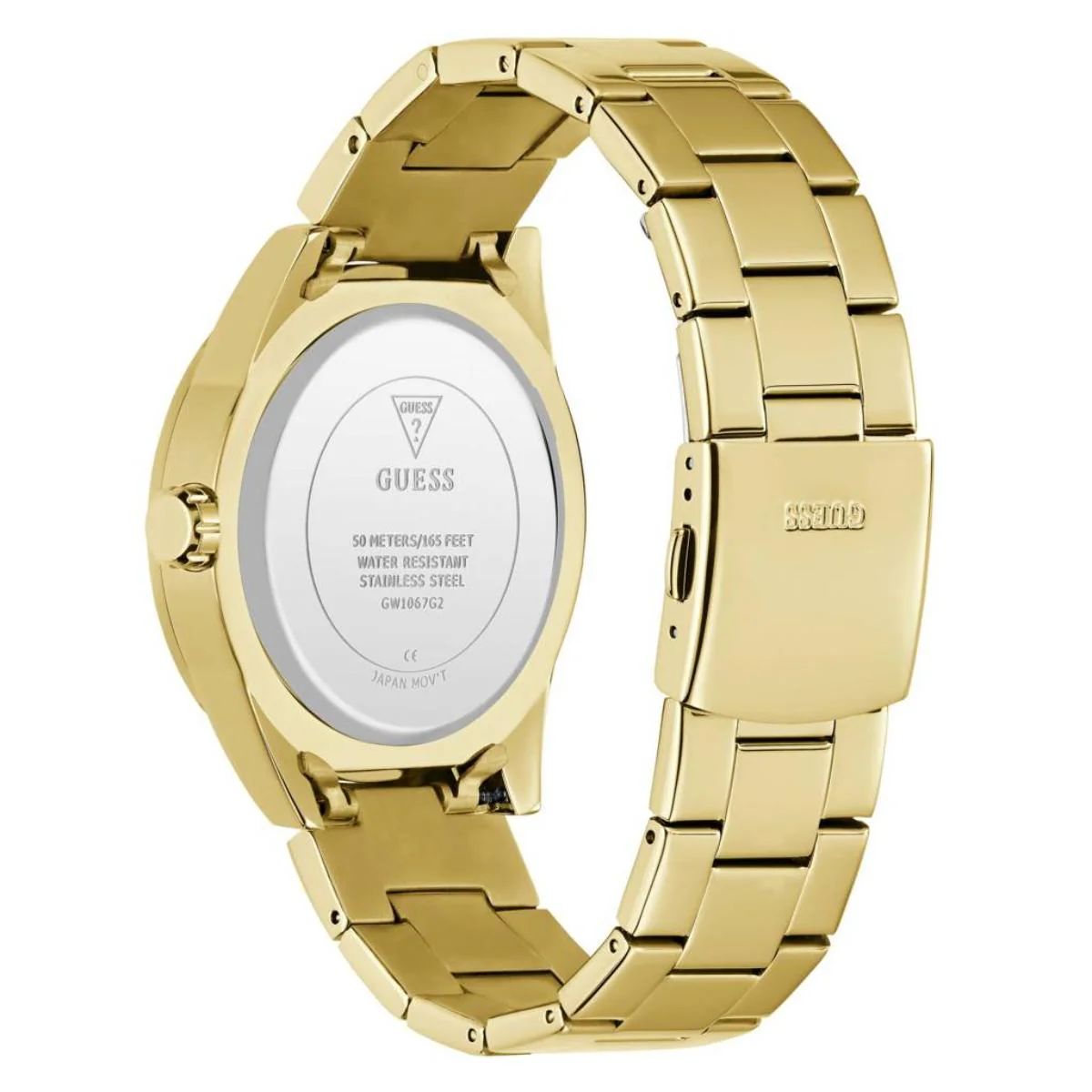 Guess Quartz Champagne Dial Analog Chronograph Men's Watch GW1067G2 - Image 5