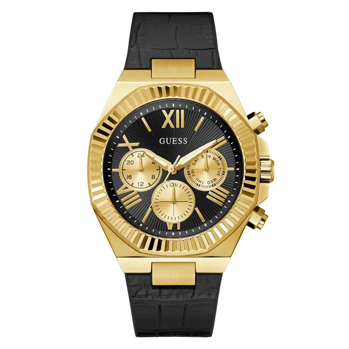 GUESS Quartz Equity Black Dial Multi-Function Men's Watch GW0791G3