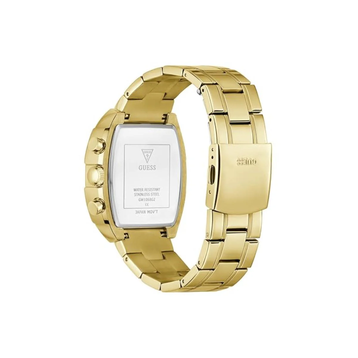 GUESS Quartz Gold Dial Analog Chronograph Men's Watch GW1068G2 - Image 3