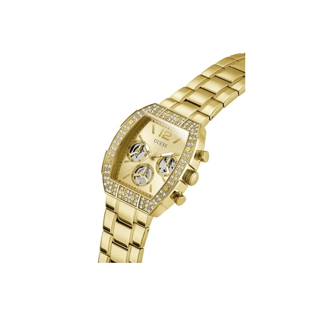 GUESS Quartz Gold Dial Analog Chronograph Men's Watch GW1068G2 - Image 4