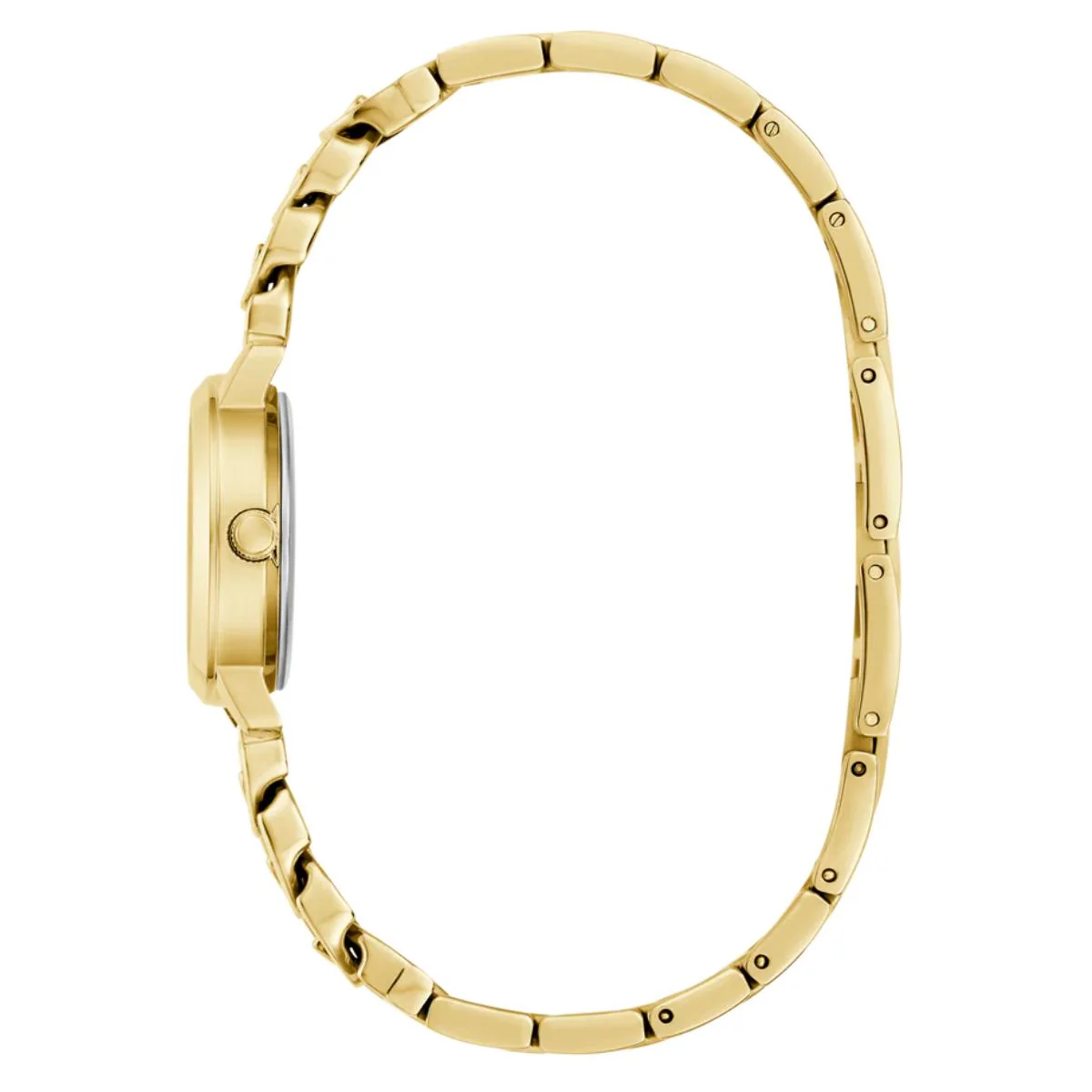 GUESS Quartz Gold Dial Analog Stainless Steel Women's Watch GW0867L2 - Image 4