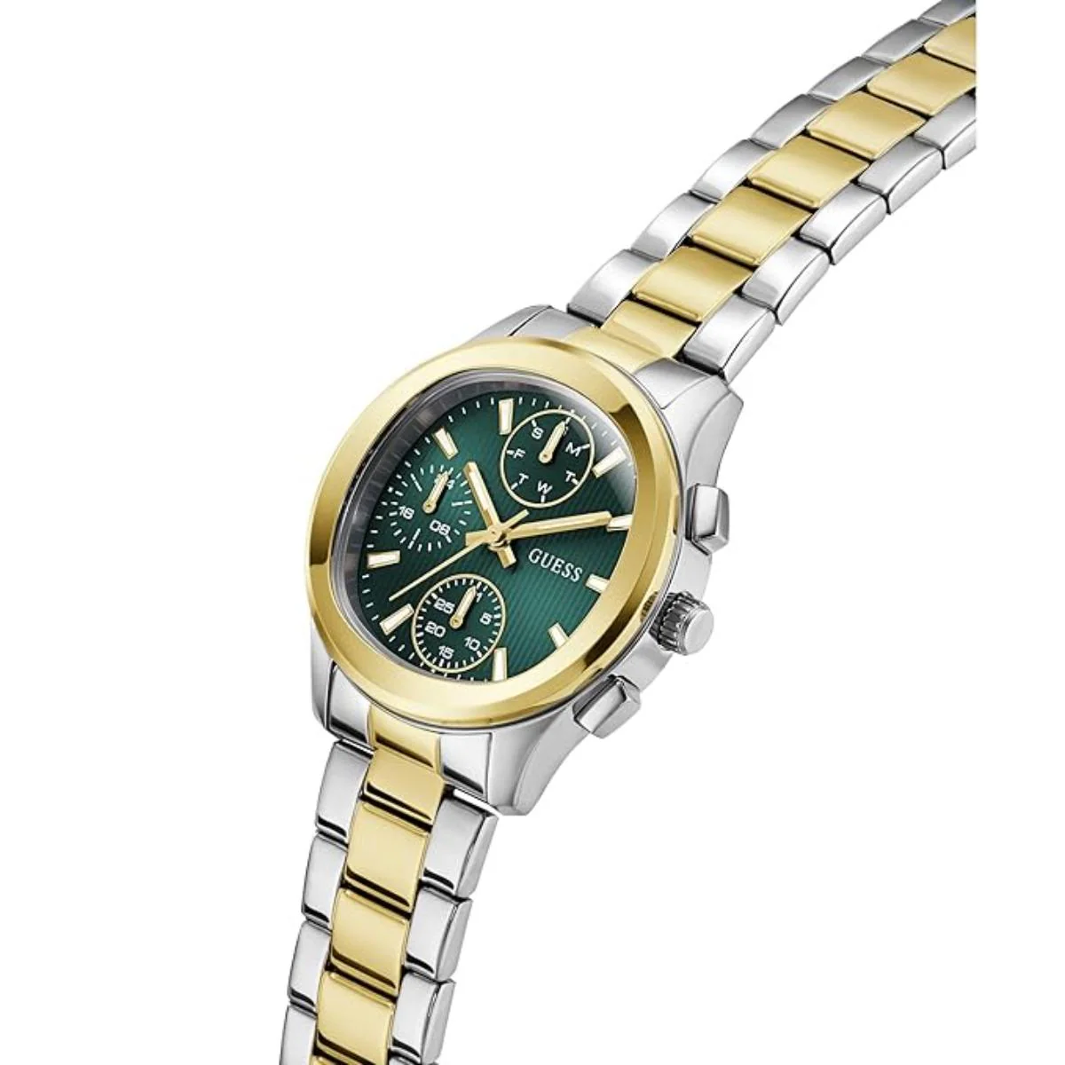 GUESS Quartz Green Dial Analog Chronograph Men's Watch GW1031L6 - Image 2