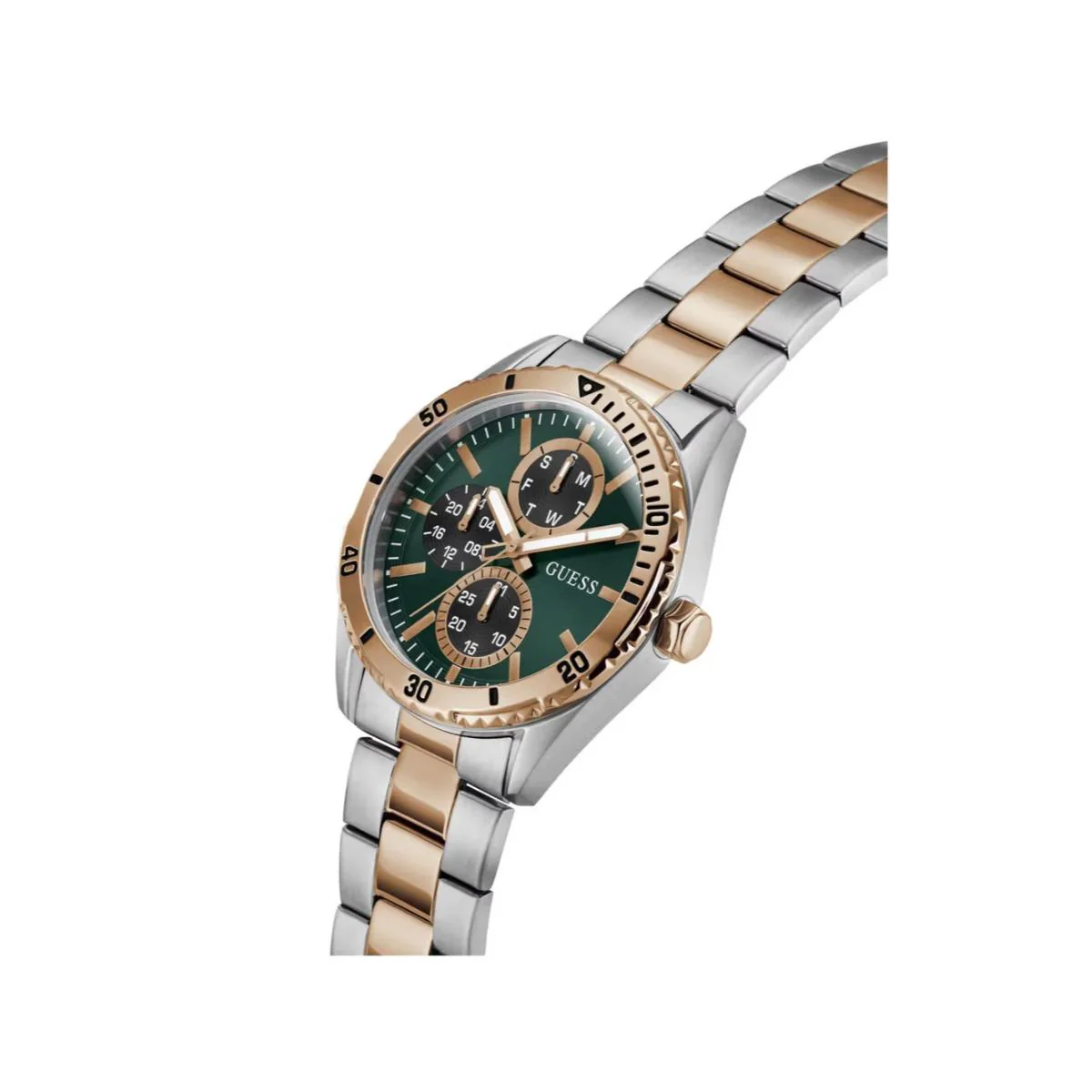 GUESS Quartz Green Dial Analog Chronograph Men's Watch GW1061G6 - Image 5