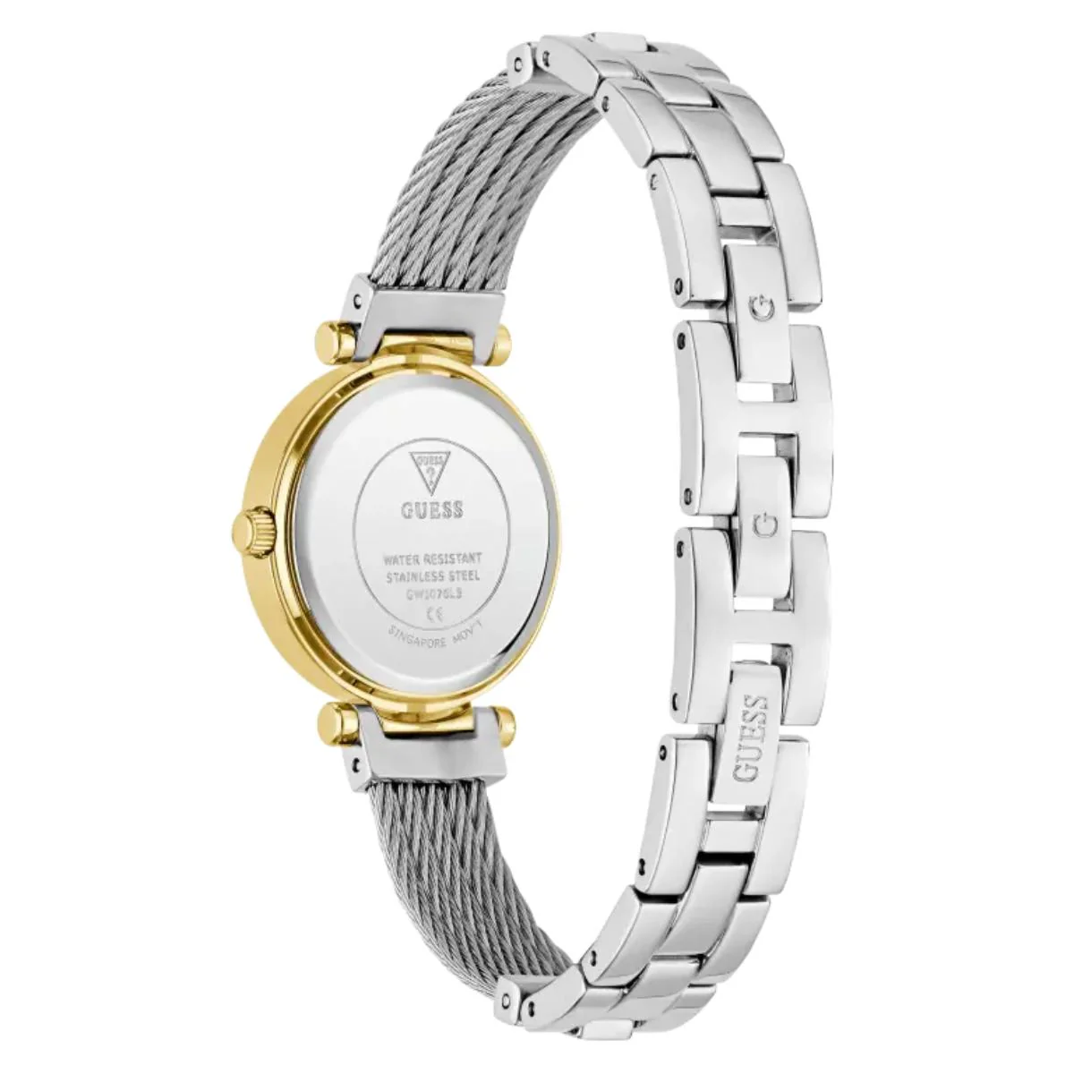 Guess Quartz Green Dial Analog Watch For Women GW1076L3 - Image 4
