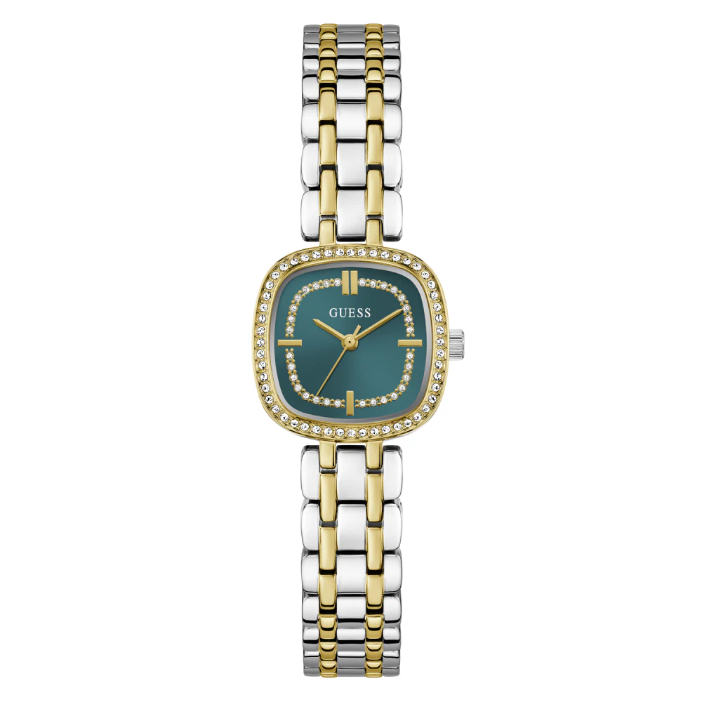 Guess Quartz Hazel 2-Tone Analog Stainless Steel Women's Watch GW1018L6