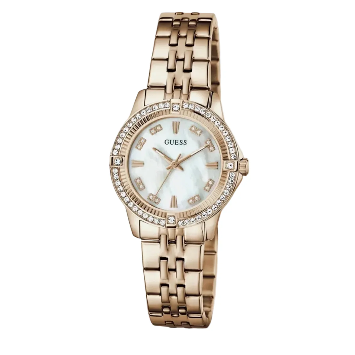 Guess Quartz Mother Of Pearl Dial Analog Women's Watch GW1027L4 - Image 5