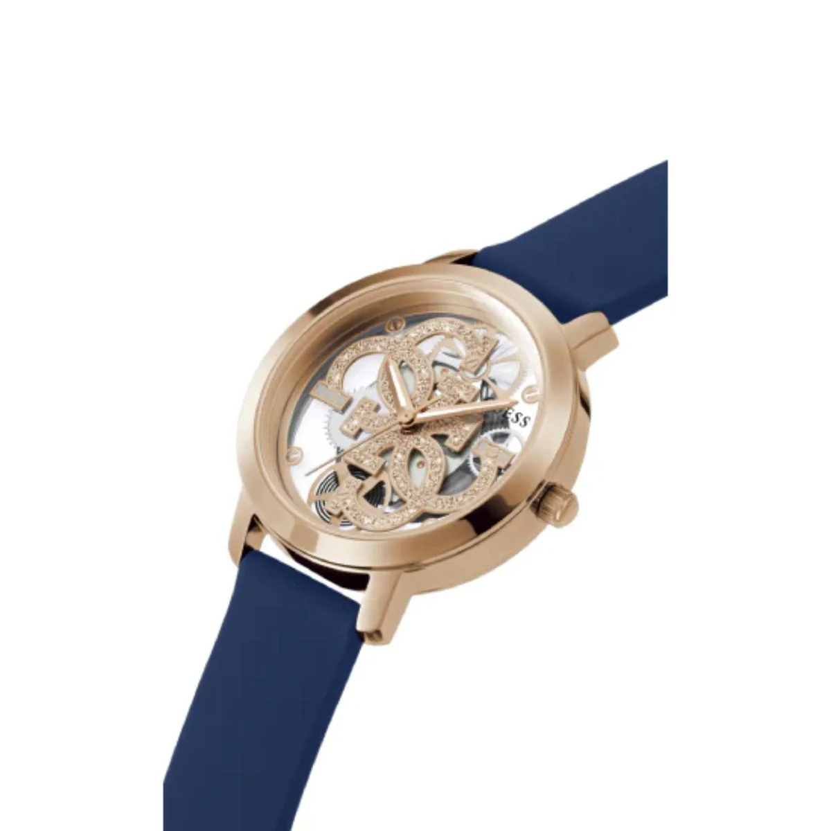 GUESS Quartz Quattro Clear Rose Gold Dial Analog Women's Watch GW0452L1 - Image 3