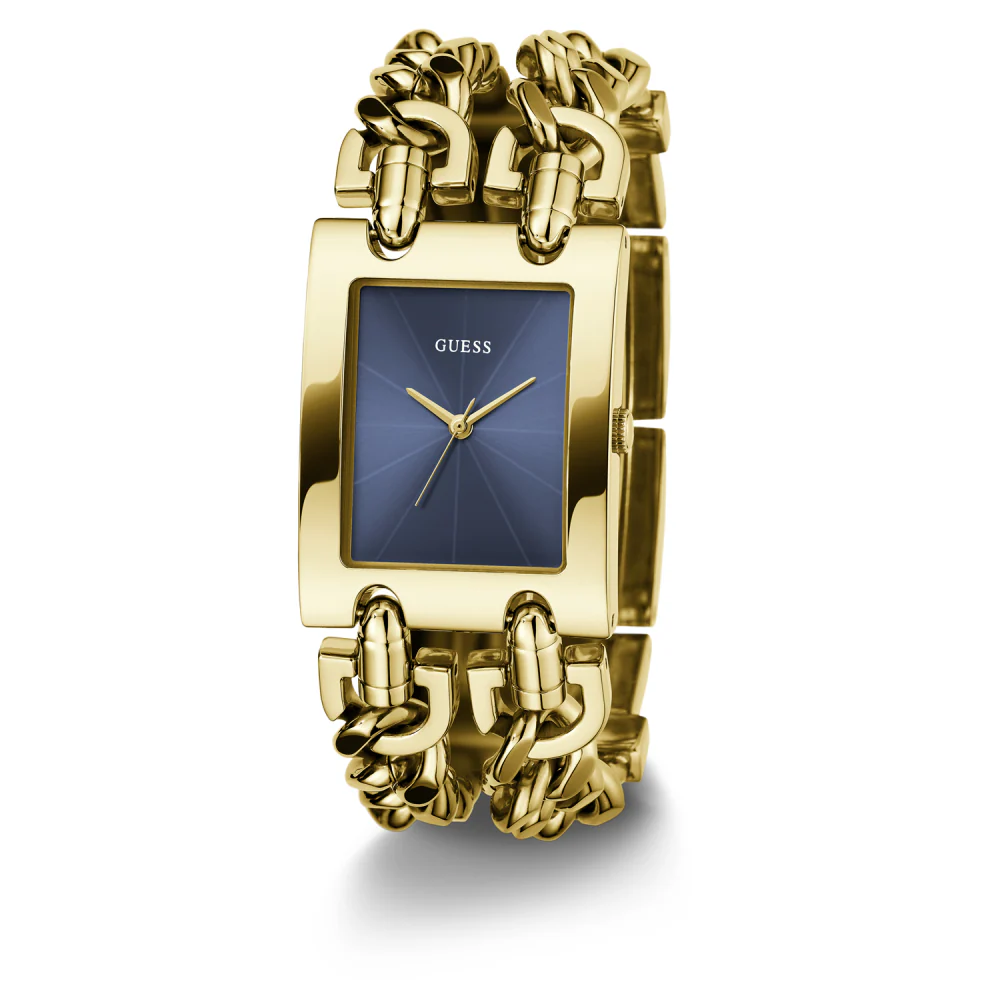 Guess Quartz Rectangle Blue Dial Analog Women Watch - GW0740L3 - Image 5
