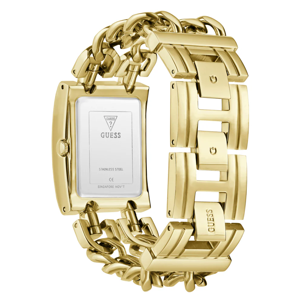 Guess Quartz Rectangle Blue Dial Analog Women Watch - GW0740L3 - Image 8