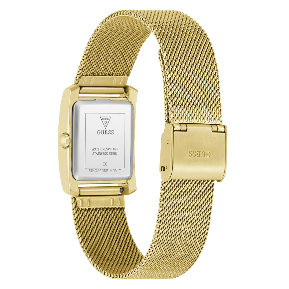 Guess Quartz Rectangle White Dial Analog Women's Watch GW0997L2 - Image 7