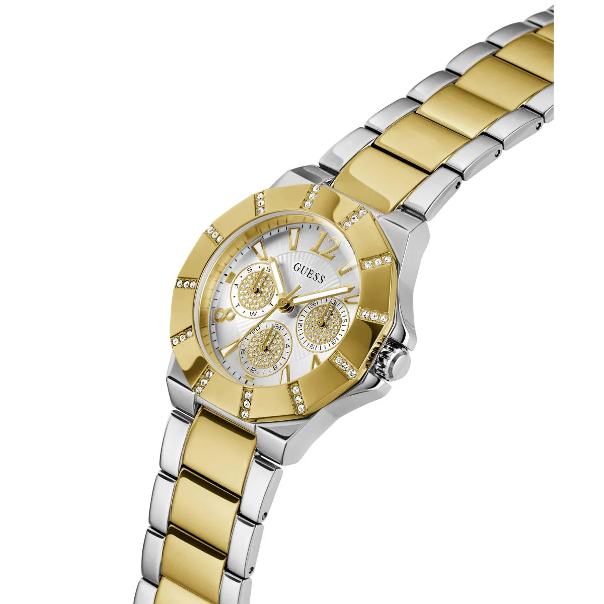 GUESS Quartz Sport Silver Dial Analog Chronograph Women's Watch GW0616L2 - Image 2