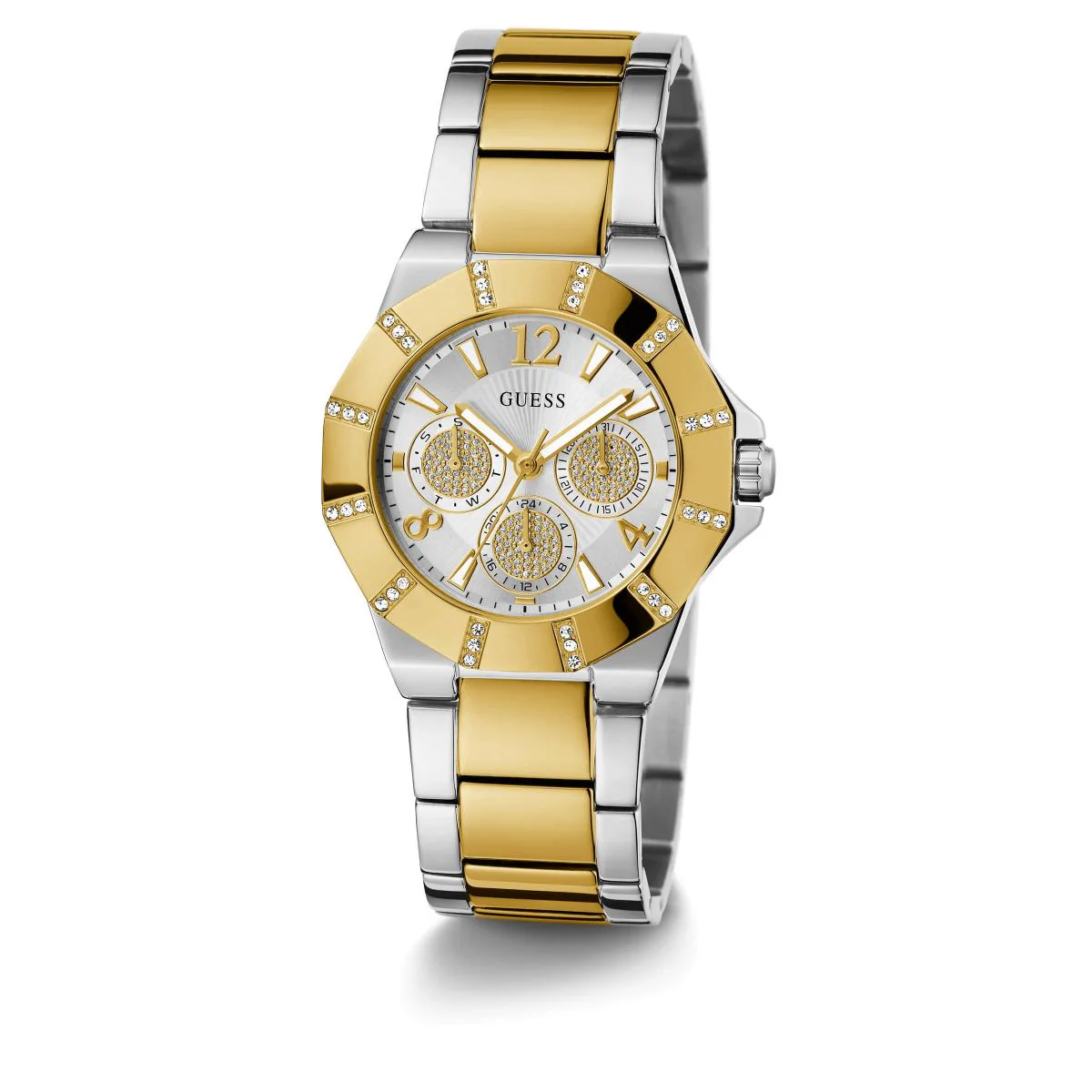 GUESS Quartz Sport Silver Dial Analog Chronograph Women's Watch GW0616L2 - Image 3