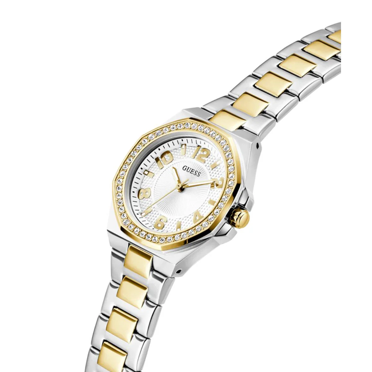 GUESS Quartz White Dial Analog Stainless Steel Women's Watch GW0877L5 - Image 2